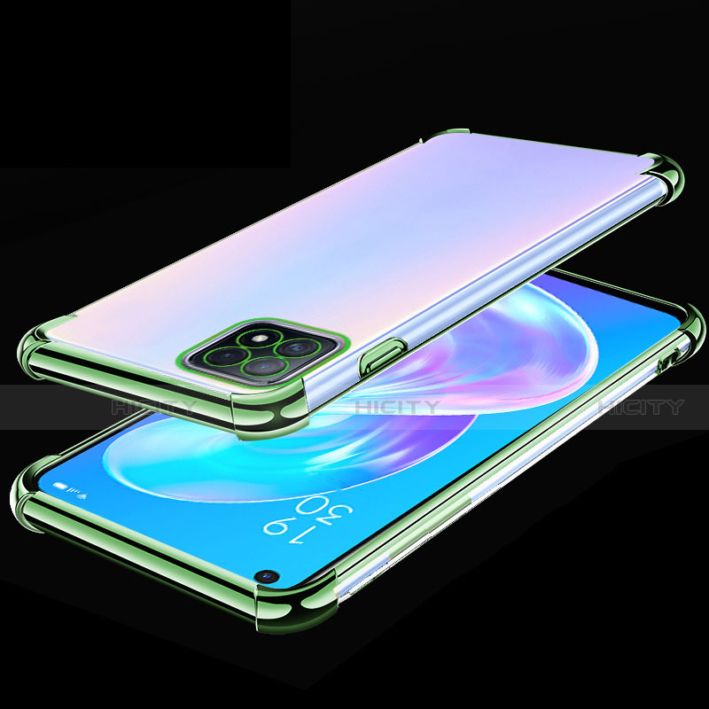 Silikon Schutzhülle Ultra Dünn Flexible Tasche Durchsichtig Transparent H01 für Oppo A73 5G