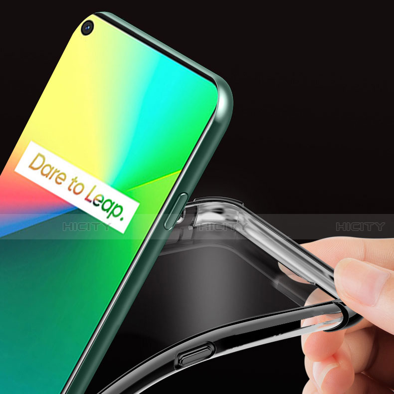 Silikon Schutzhülle Ultra Dünn Flexible Tasche Durchsichtig Transparent H01 für Realme 7i
