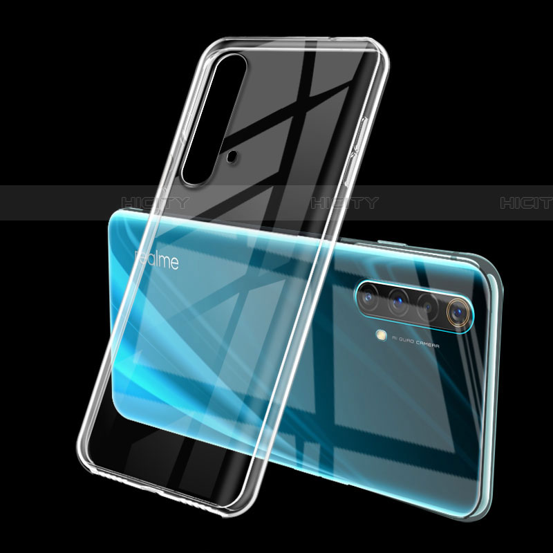 Silikon Schutzhülle Ultra Dünn Flexible Tasche Durchsichtig Transparent H01 für Realme X50 5G