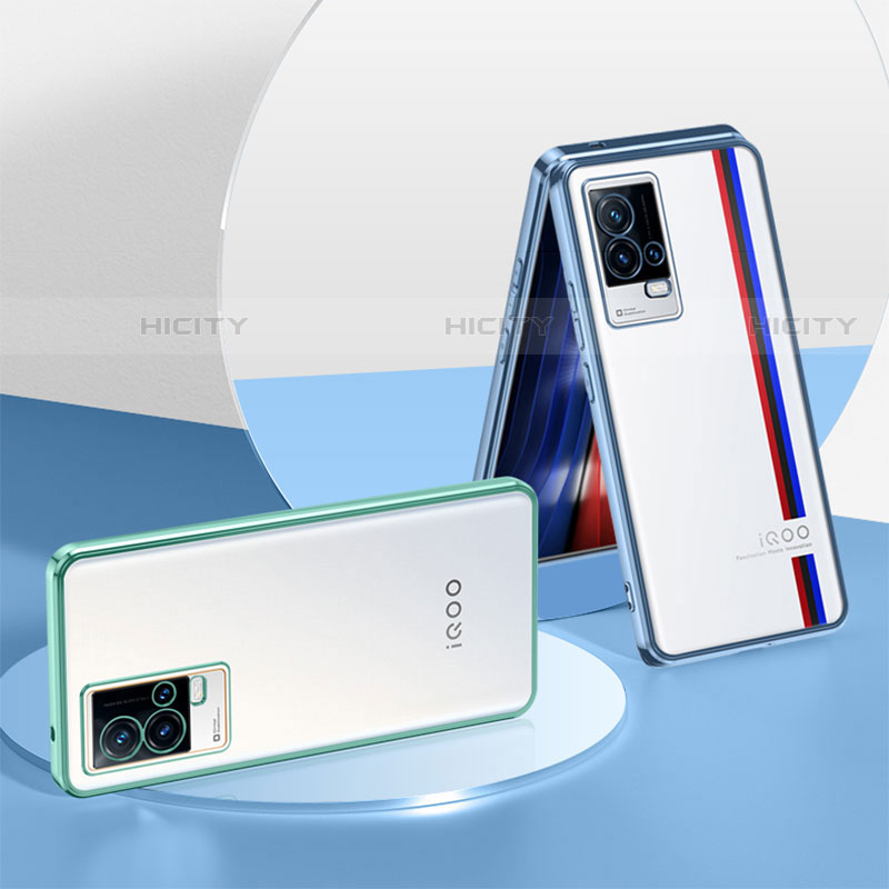 Silikon Schutzhülle Ultra Dünn Flexible Tasche Durchsichtig Transparent H01 für Vivo iQOO 8 Pro 5G