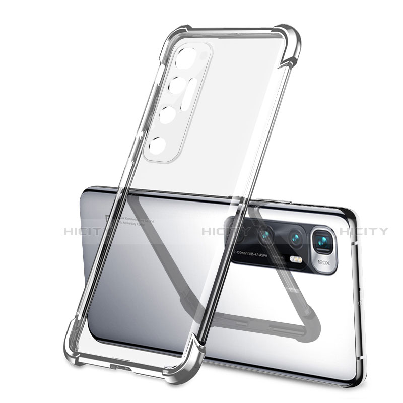 Silikon Schutzhülle Ultra Dünn Flexible Tasche Durchsichtig Transparent H01 für Xiaomi Mi 10 Ultra groß