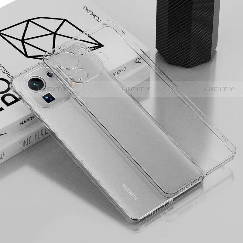 Silikon Schutzhülle Ultra Dünn Flexible Tasche Durchsichtig Transparent H01 für Xiaomi Mi 11 Pro 5G Klar
