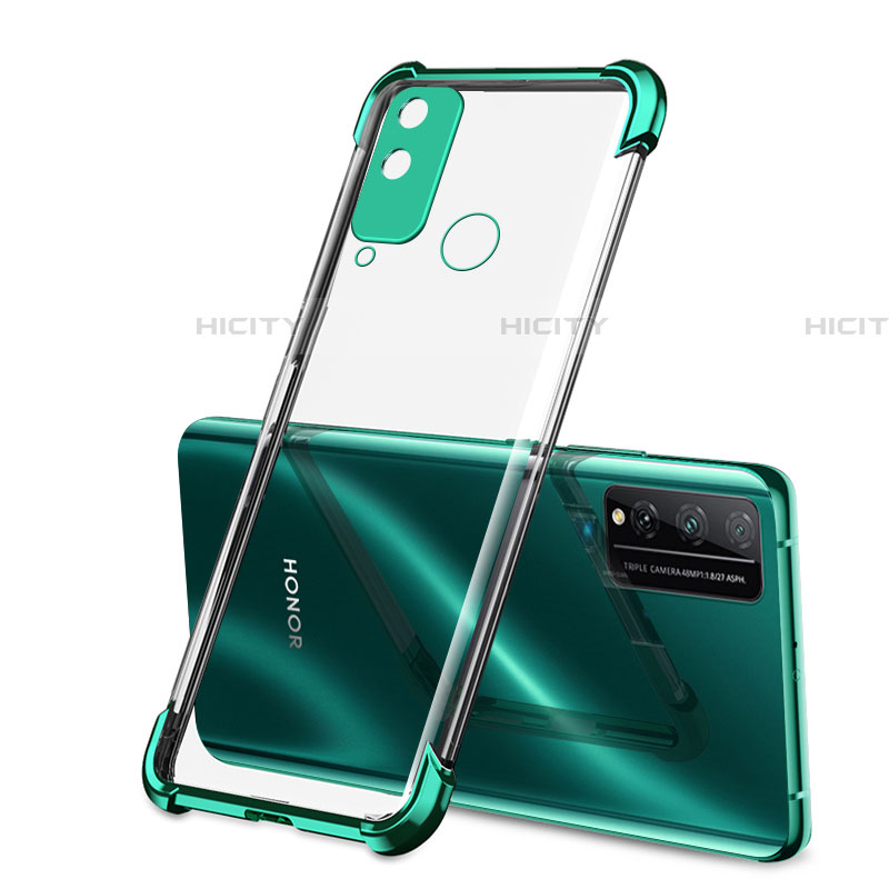 Silikon Schutzhülle Ultra Dünn Flexible Tasche Durchsichtig Transparent H02 für Huawei Honor Play4T