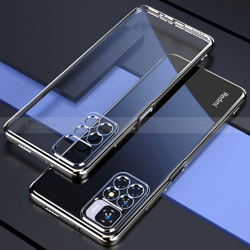 Silikon Schutzhülle Ultra Dünn Flexible Tasche Durchsichtig Transparent H02 für Xiaomi Redmi Note 11 4G (2021)