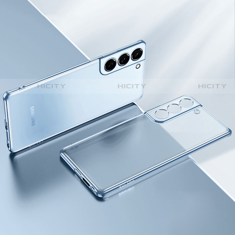 Silikon Schutzhülle Ultra Dünn Flexible Tasche Durchsichtig Transparent H03 für Samsung Galaxy S21 5G