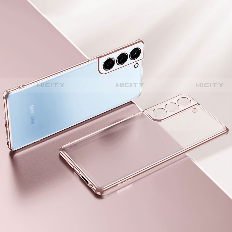 Silikon Schutzhülle Ultra Dünn Flexible Tasche Durchsichtig Transparent H03 für Samsung Galaxy S21 FE 5G
