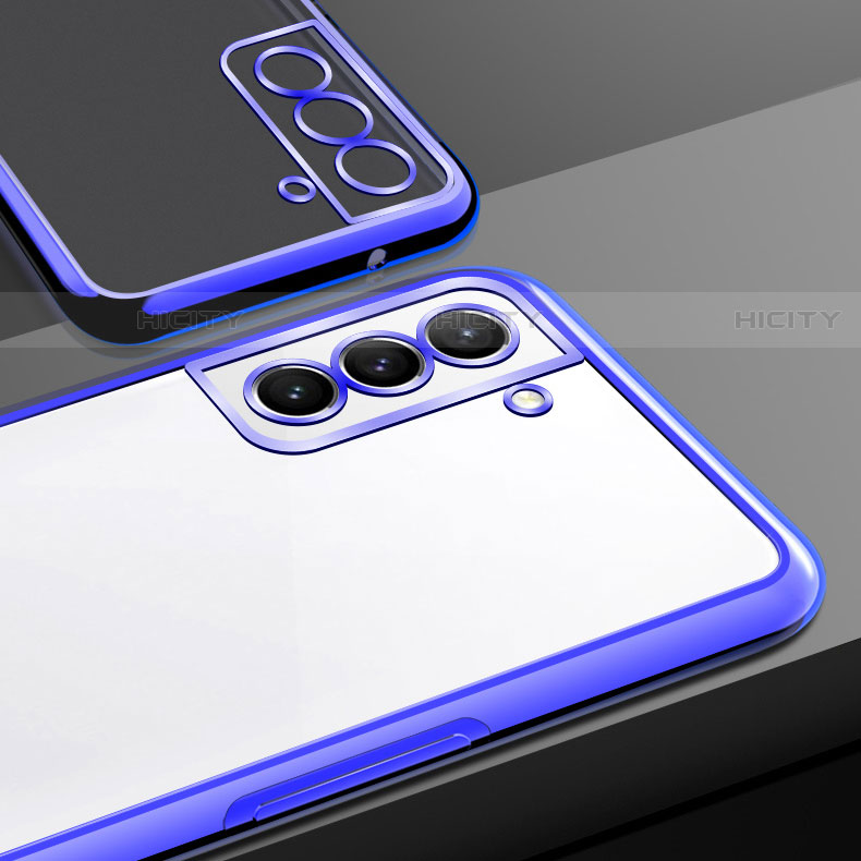 Silikon Schutzhülle Ultra Dünn Flexible Tasche Durchsichtig Transparent H03 für Samsung Galaxy S22 Plus 5G