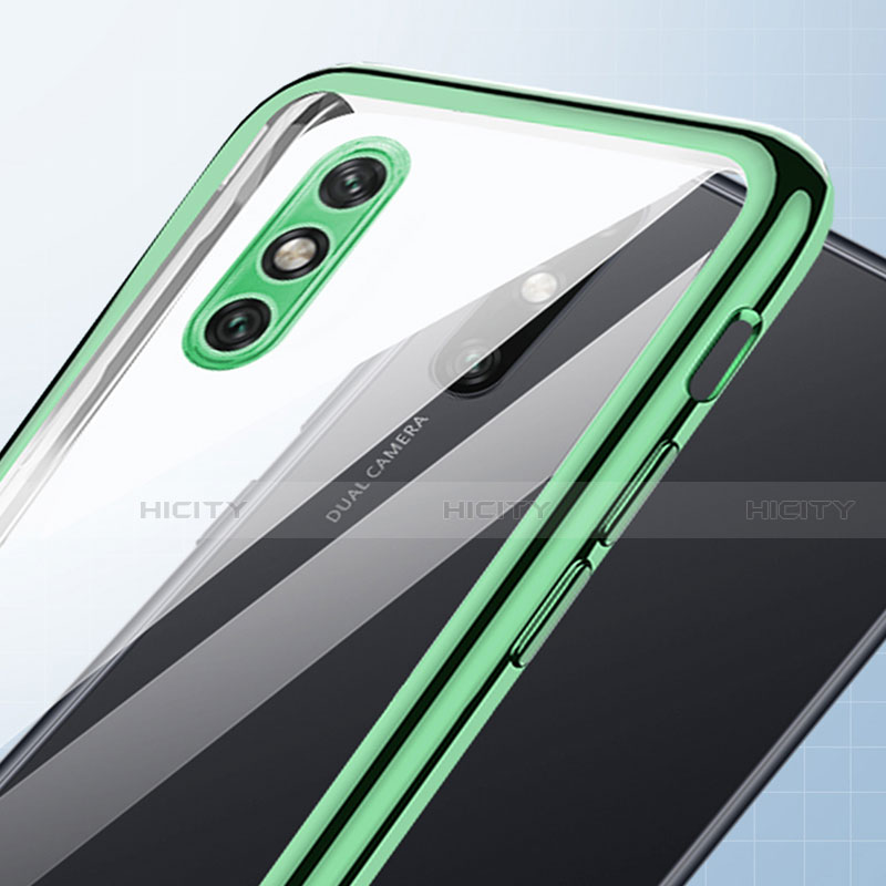 Silikon Schutzhülle Ultra Dünn Flexible Tasche Durchsichtig Transparent H04 für Huawei Enjoy 10e groß