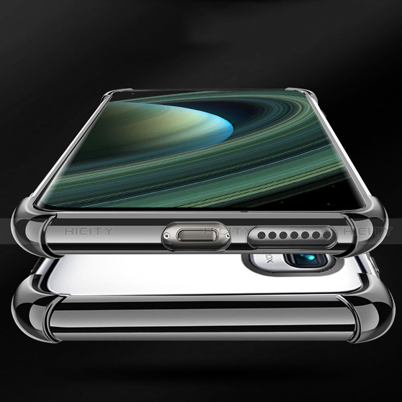 Silikon Schutzhülle Ultra Dünn Flexible Tasche Durchsichtig Transparent H04 für Xiaomi Mi 10 Ultra groß