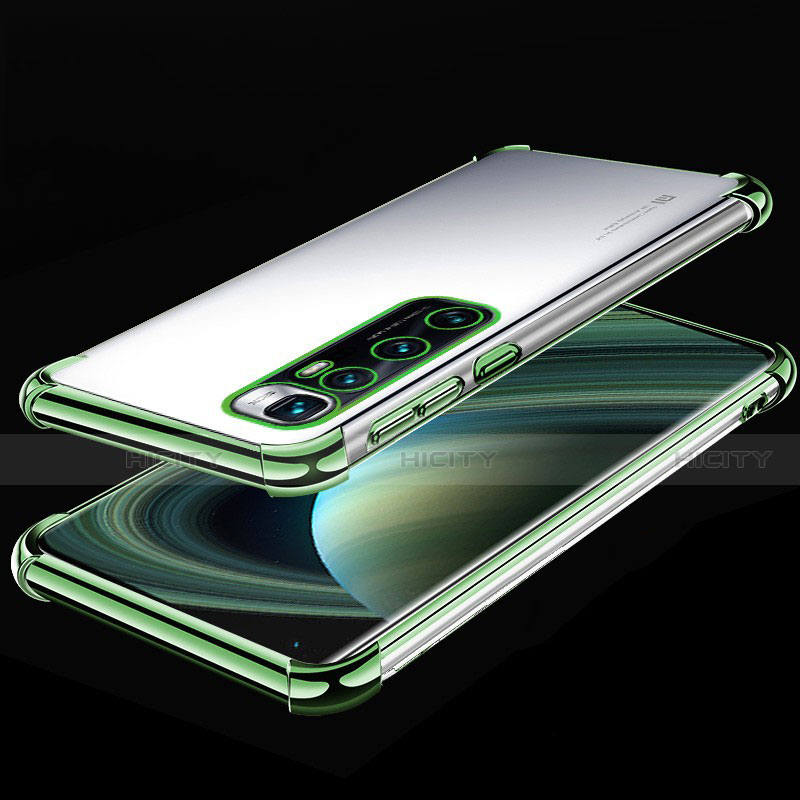 Silikon Schutzhülle Ultra Dünn Flexible Tasche Durchsichtig Transparent H04 für Xiaomi Mi 10 Ultra groß