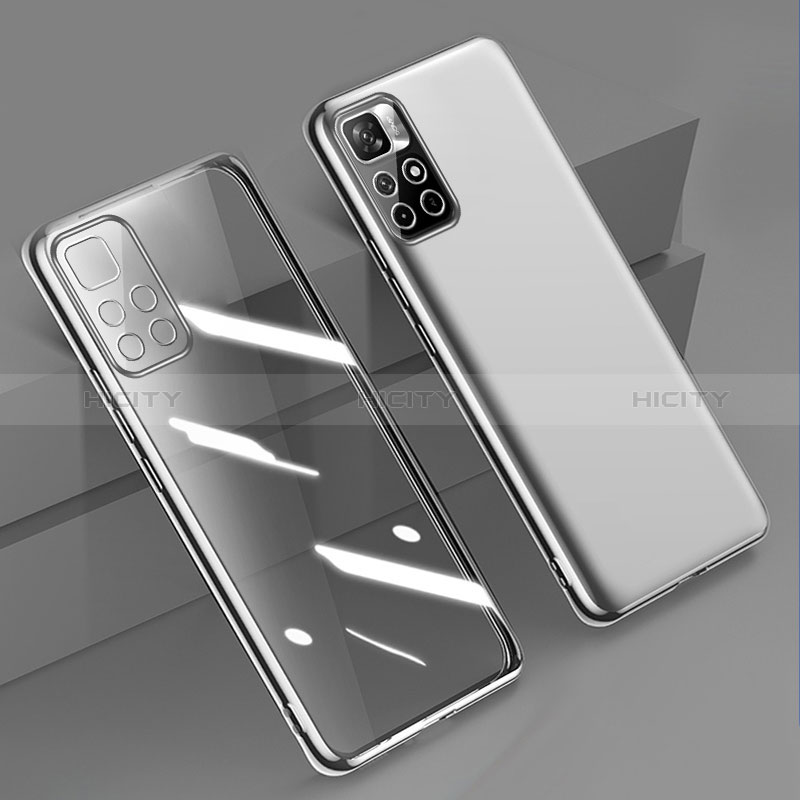 Silikon Schutzhülle Ultra Dünn Flexible Tasche Durchsichtig Transparent H04 für Xiaomi Redmi Note 11 5G