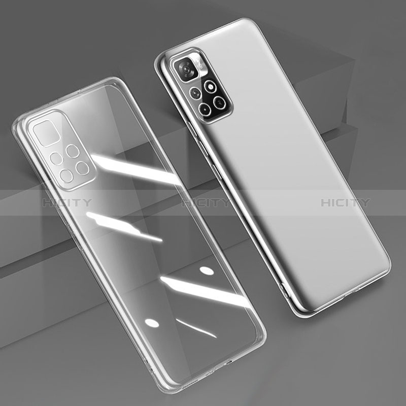 Silikon Schutzhülle Ultra Dünn Flexible Tasche Durchsichtig Transparent H04 für Xiaomi Redmi Note 11 5G