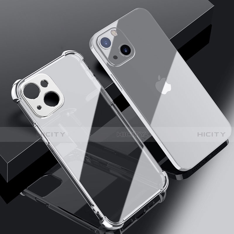 Silikon Schutzhülle Ultra Dünn Flexible Tasche Durchsichtig Transparent H06 für Apple iPhone 13 Mini