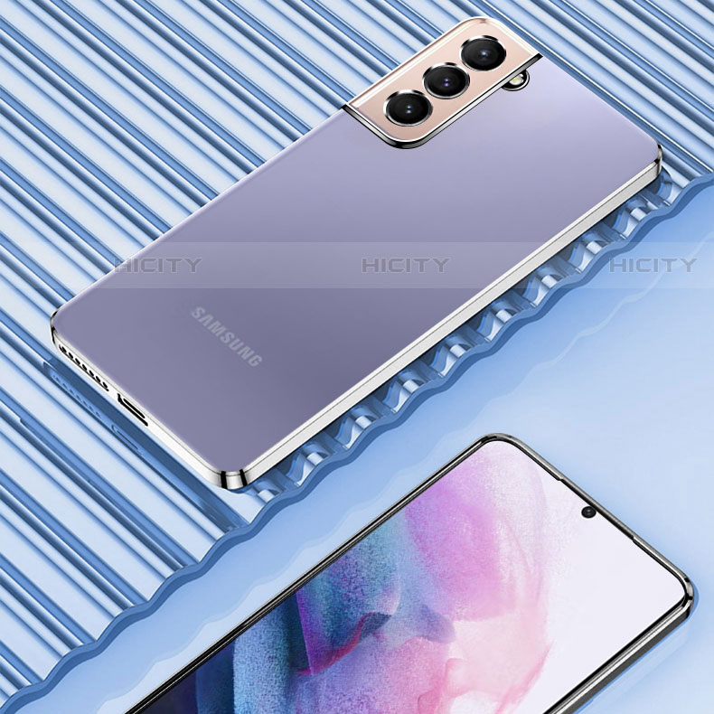 Silikon Schutzhülle Ultra Dünn Flexible Tasche Durchsichtig Transparent H07 für Samsung Galaxy S21 FE 5G