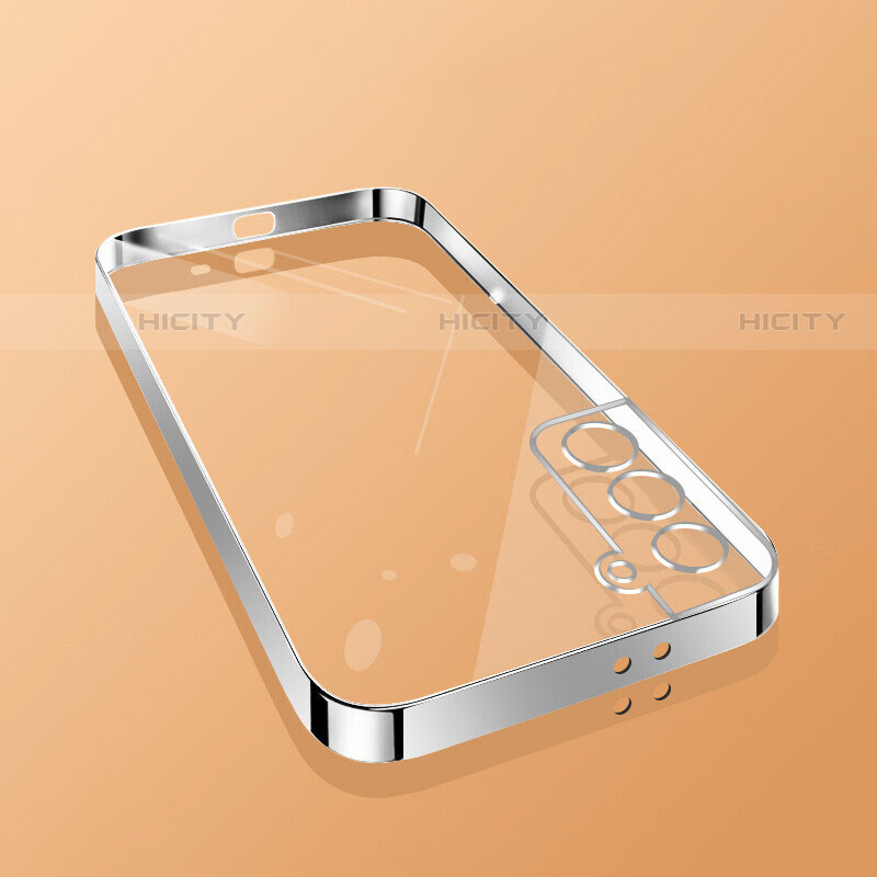 Silikon Schutzhülle Ultra Dünn Flexible Tasche Durchsichtig Transparent H07 für Samsung Galaxy S23 Plus 5G groß