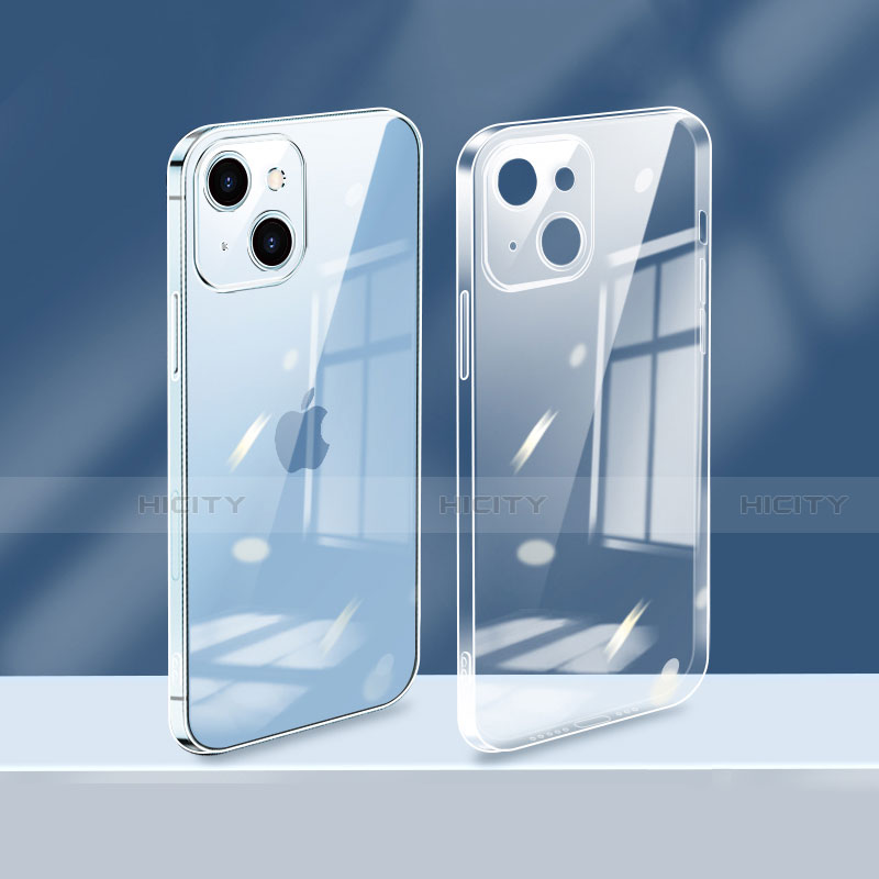 Silikon Schutzhülle Ultra Dünn Flexible Tasche Durchsichtig Transparent H08 für Apple iPhone 13 Mini