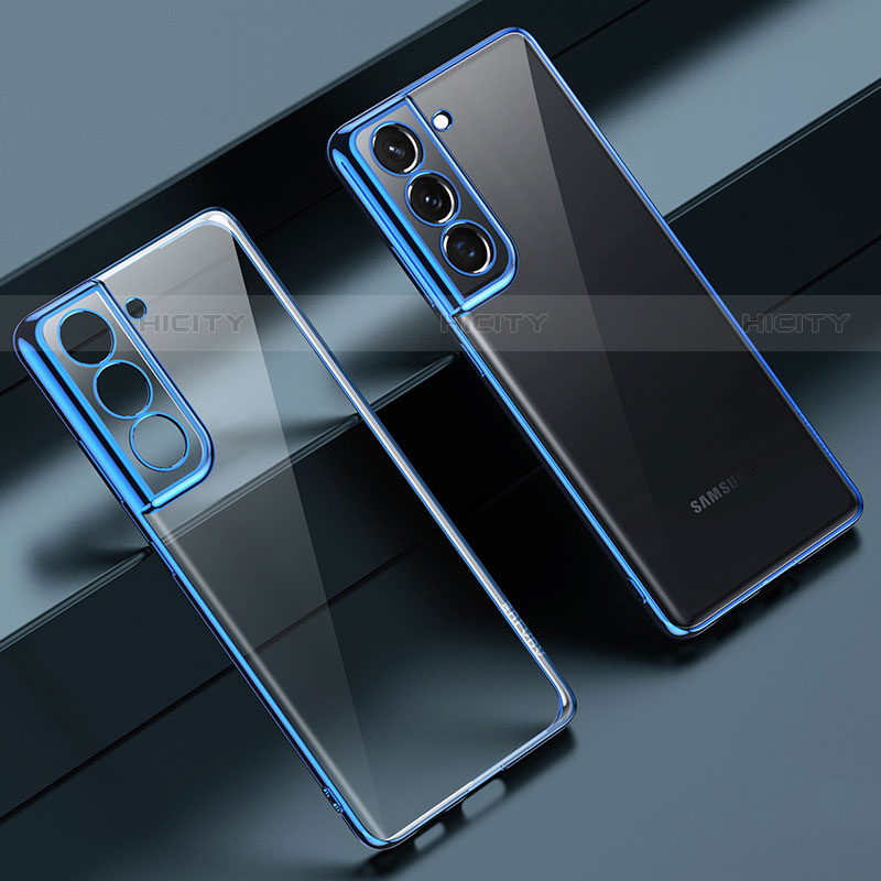 Silikon Schutzhülle Ultra Dünn Flexible Tasche Durchsichtig Transparent H08 für Samsung Galaxy S21 FE 5G