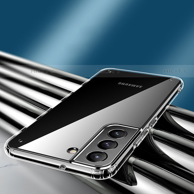 Silikon Schutzhülle Ultra Dünn Flexible Tasche Durchsichtig Transparent H11 für Samsung Galaxy S21 5G