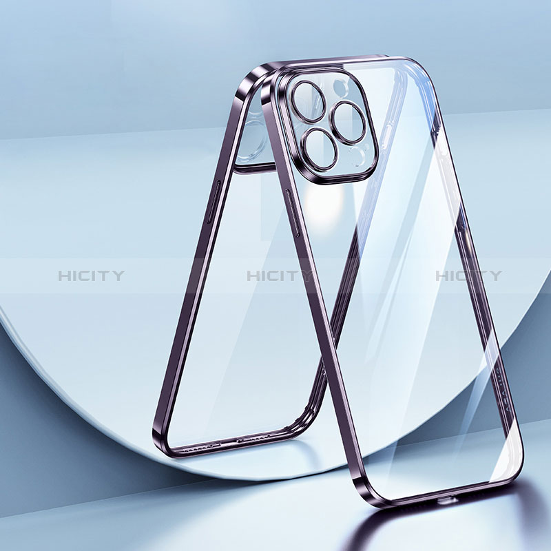 Silikon Schutzhülle Ultra Dünn Flexible Tasche Durchsichtig Transparent LD2 für Apple iPhone 13 Pro