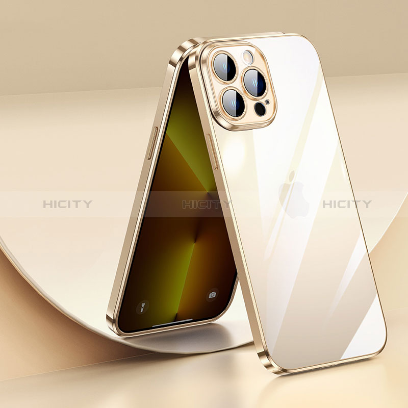 Silikon Schutzhülle Ultra Dünn Flexible Tasche Durchsichtig Transparent LD2 für Apple iPhone 13 Pro
