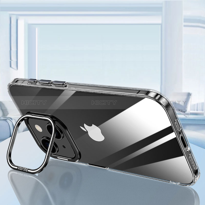 Silikon Schutzhülle Ultra Dünn Flexible Tasche Durchsichtig Transparent LD6 für Apple iPhone 14