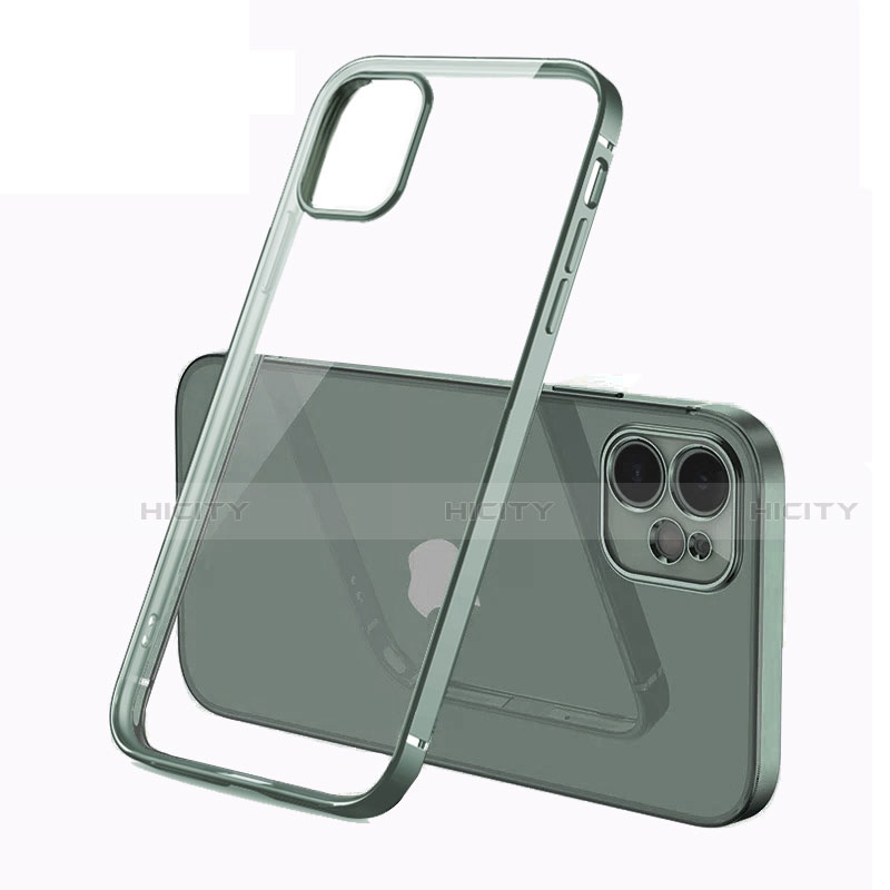 Silikon Schutzhülle Ultra Dünn Flexible Tasche Durchsichtig Transparent N01 für Apple iPhone 12