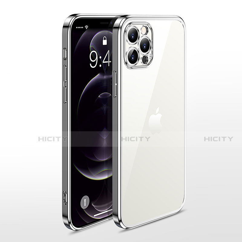 Silikon Schutzhülle Ultra Dünn Flexible Tasche Durchsichtig Transparent N01 für Apple iPhone 12 Pro Max