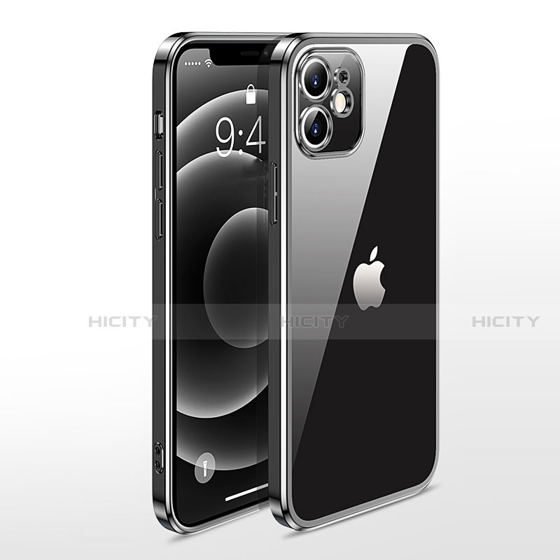 Silikon Schutzhülle Ultra Dünn Flexible Tasche Durchsichtig Transparent N04 für Apple iPhone 12 Mini groß