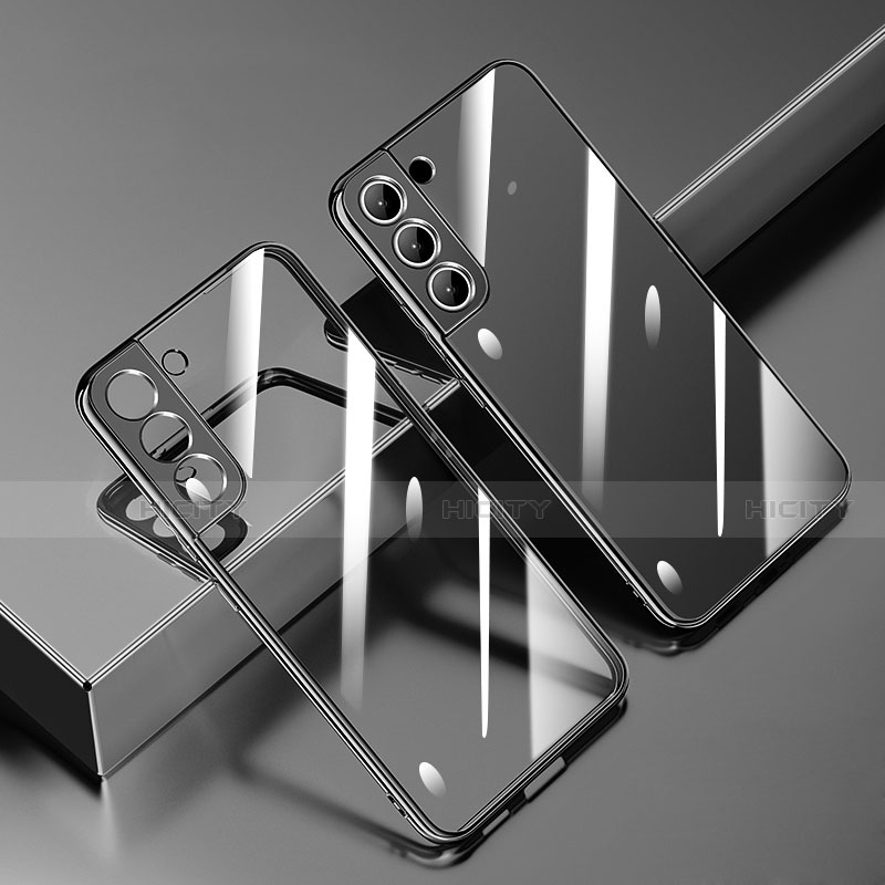 Silikon Schutzhülle Ultra Dünn Flexible Tasche Durchsichtig Transparent R01 für Samsung Galaxy S21 5G