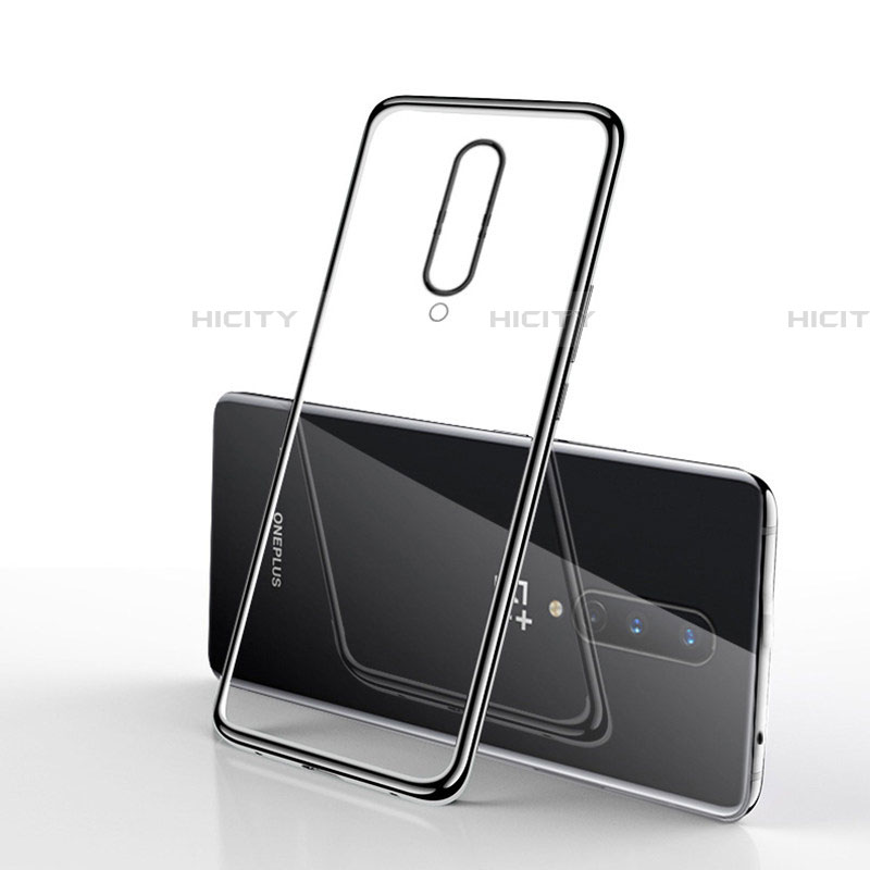 Silikon Schutzhülle Ultra Dünn Flexible Tasche Durchsichtig Transparent S01 für OnePlus 8