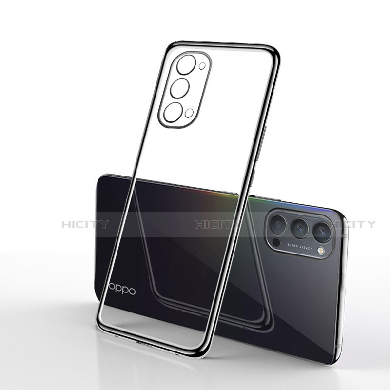 Silikon Schutzhülle Ultra Dünn Flexible Tasche Durchsichtig Transparent S01 für Oppo Reno4 Pro 5G