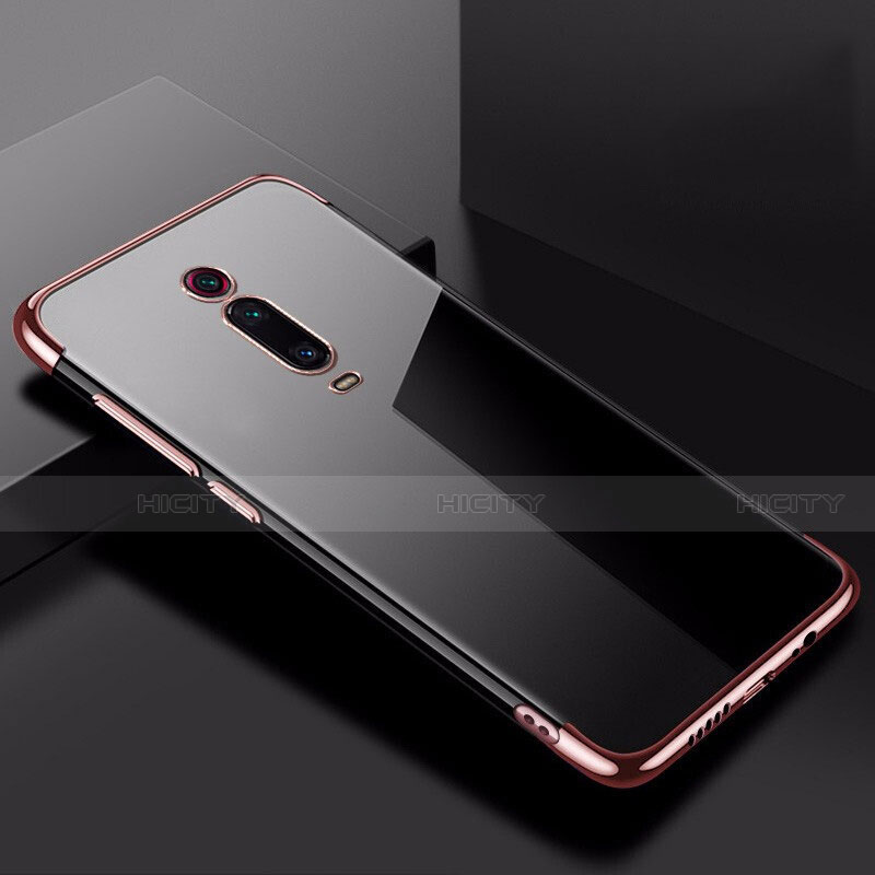 Silikon Schutzhülle Ultra Dünn Flexible Tasche Durchsichtig Transparent S01 für Xiaomi Mi 9T Pro groß