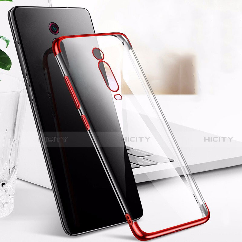 Silikon Schutzhülle Ultra Dünn Flexible Tasche Durchsichtig Transparent S01 für Xiaomi Mi 9T Pro groß