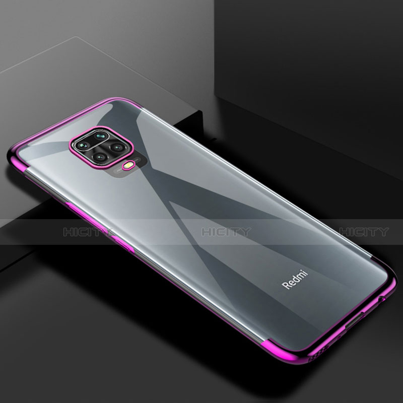 Silikon Schutzhülle Ultra Dünn Flexible Tasche Durchsichtig Transparent S01 für Xiaomi Redmi Note 9 Pro Max groß