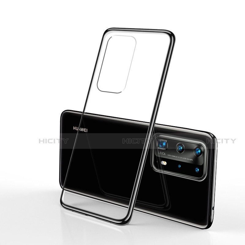 Silikon Schutzhülle Ultra Dünn Flexible Tasche Durchsichtig Transparent S02 für Huawei P40 Pro