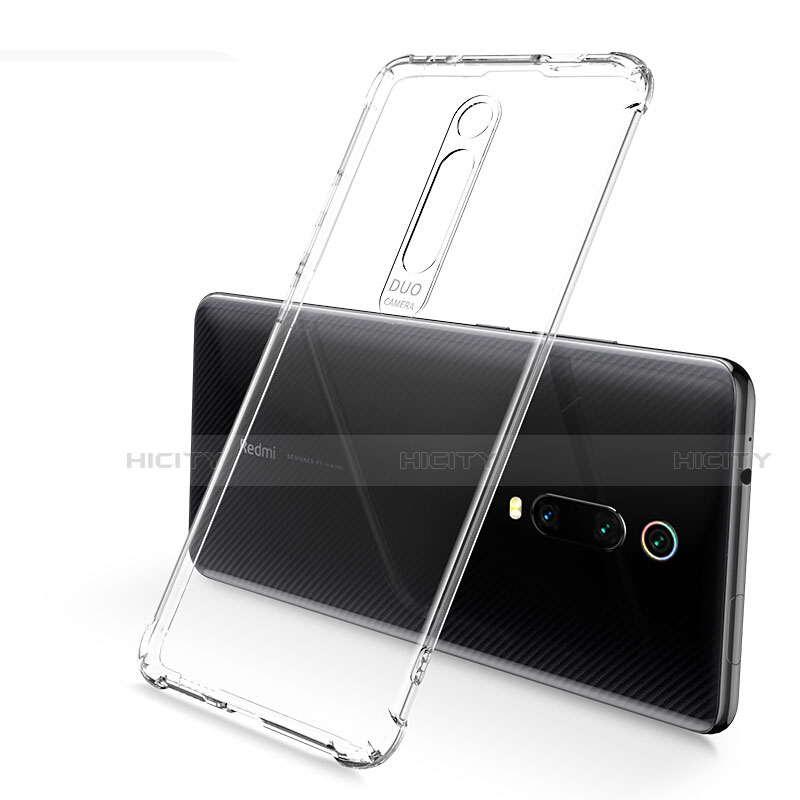 Silikon Schutzhülle Ultra Dünn Flexible Tasche Durchsichtig Transparent S03 für Xiaomi Redmi K20 groß