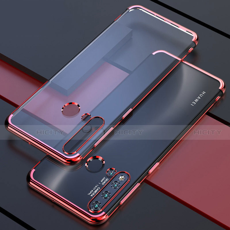 Silikon Schutzhülle Ultra Dünn Flexible Tasche Durchsichtig Transparent S04 für Huawei P20 Lite (2019)