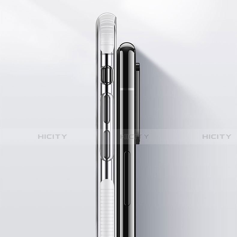 Silikon Schutzhülle Ultra Dünn Flexible Tasche Durchsichtig Transparent S04 für Samsung Galaxy S10