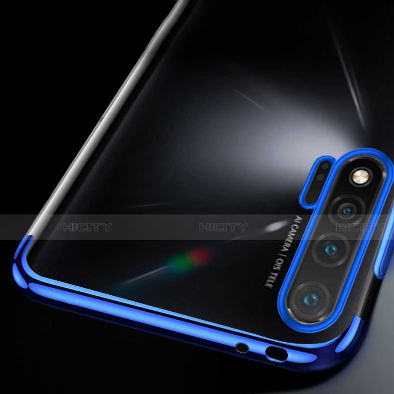 Silikon Schutzhülle Ultra Dünn Flexible Tasche Durchsichtig Transparent S05 für Huawei Nova 6 5G groß