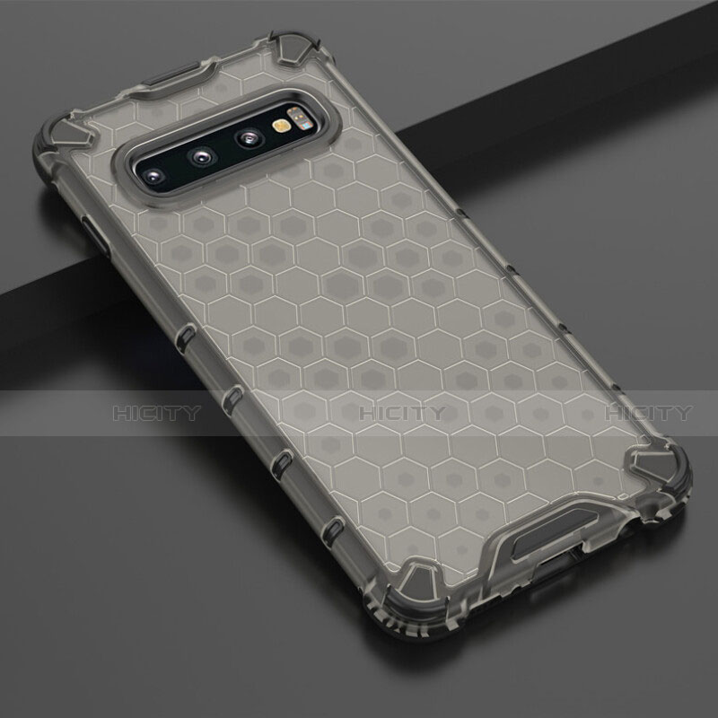 Silikon Schutzhülle Ultra Dünn Flexible Tasche Durchsichtig Transparent S05 für Samsung Galaxy S10