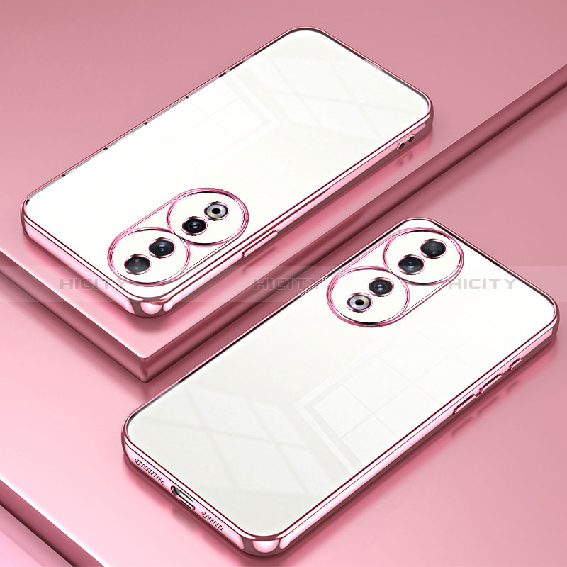 Silikon Schutzhülle Ultra Dünn Flexible Tasche Durchsichtig Transparent SY1 für Huawei Honor 90 5G