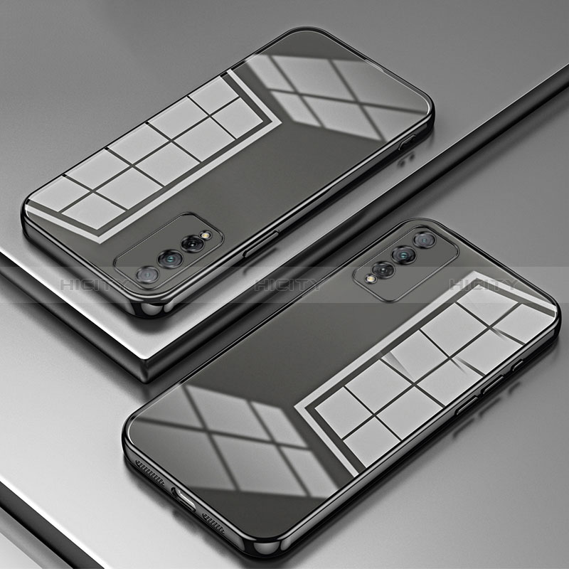 Silikon Schutzhülle Ultra Dünn Flexible Tasche Durchsichtig Transparent SY1 für Huawei Honor Play4T Pro