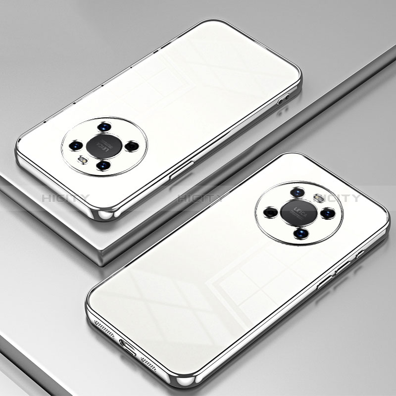 Silikon Schutzhülle Ultra Dünn Flexible Tasche Durchsichtig Transparent SY1 für Huawei Mate 40 groß