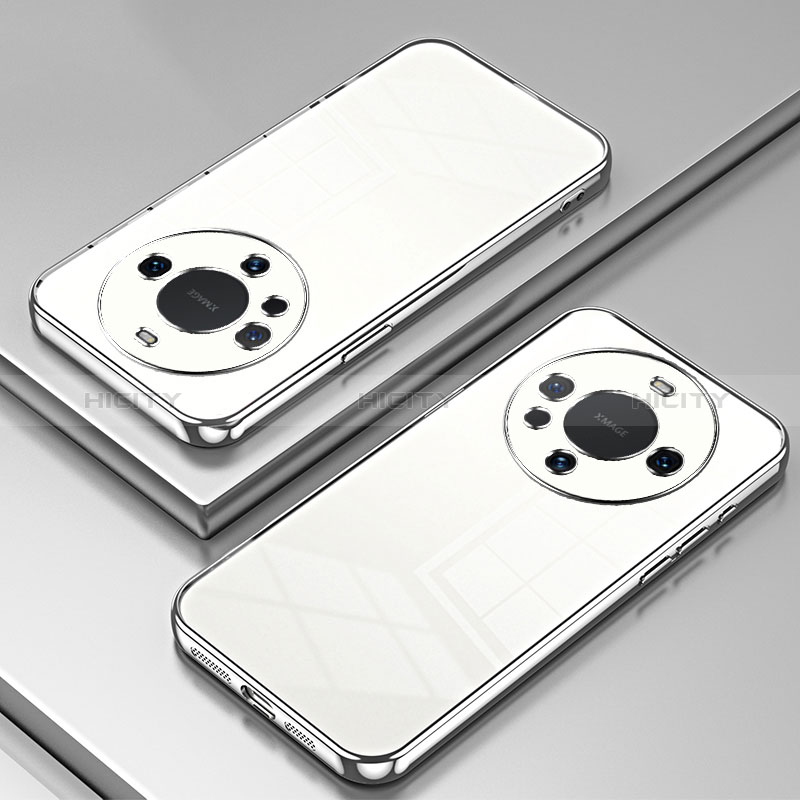 Silikon Schutzhülle Ultra Dünn Flexible Tasche Durchsichtig Transparent SY1 für Huawei Mate 40 Pro+ Plus groß