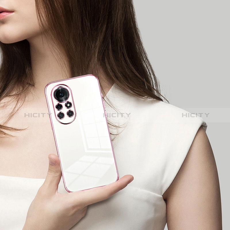 Silikon Schutzhülle Ultra Dünn Flexible Tasche Durchsichtig Transparent SY1 für Huawei Nova 8 Pro 5G groß