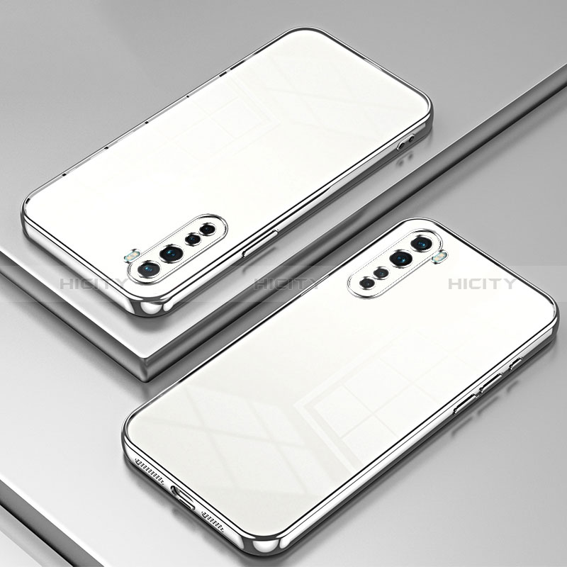 Silikon Schutzhülle Ultra Dünn Flexible Tasche Durchsichtig Transparent SY1 für OnePlus Nord groß