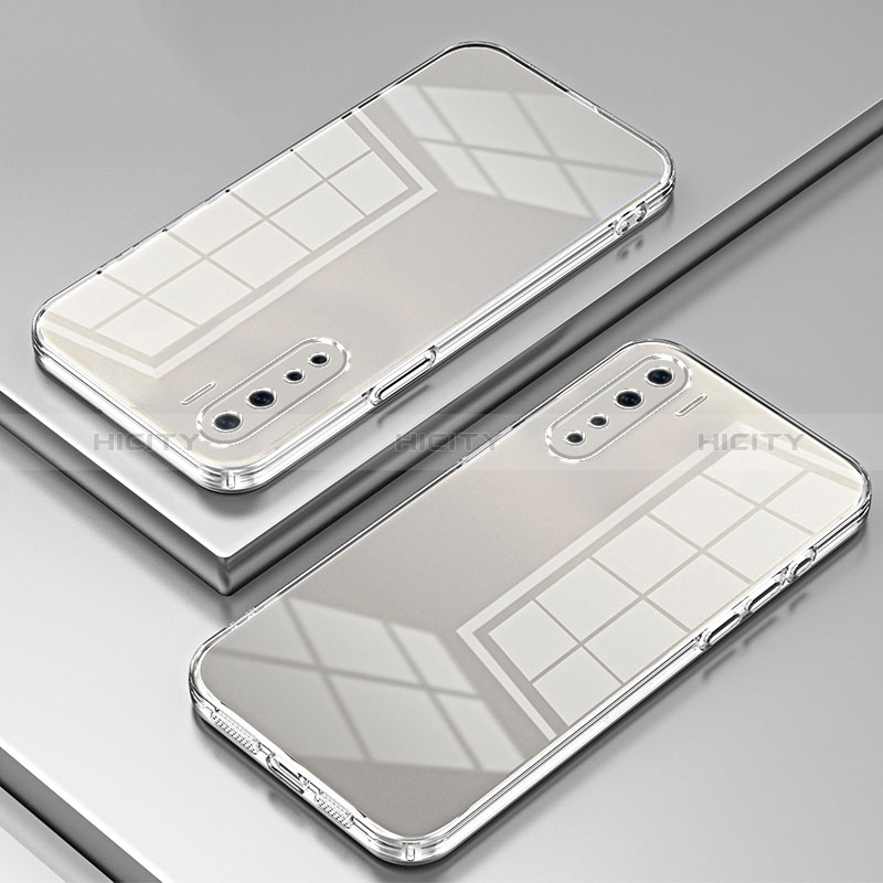 Silikon Schutzhülle Ultra Dünn Flexible Tasche Durchsichtig Transparent SY1 für Oppo A91