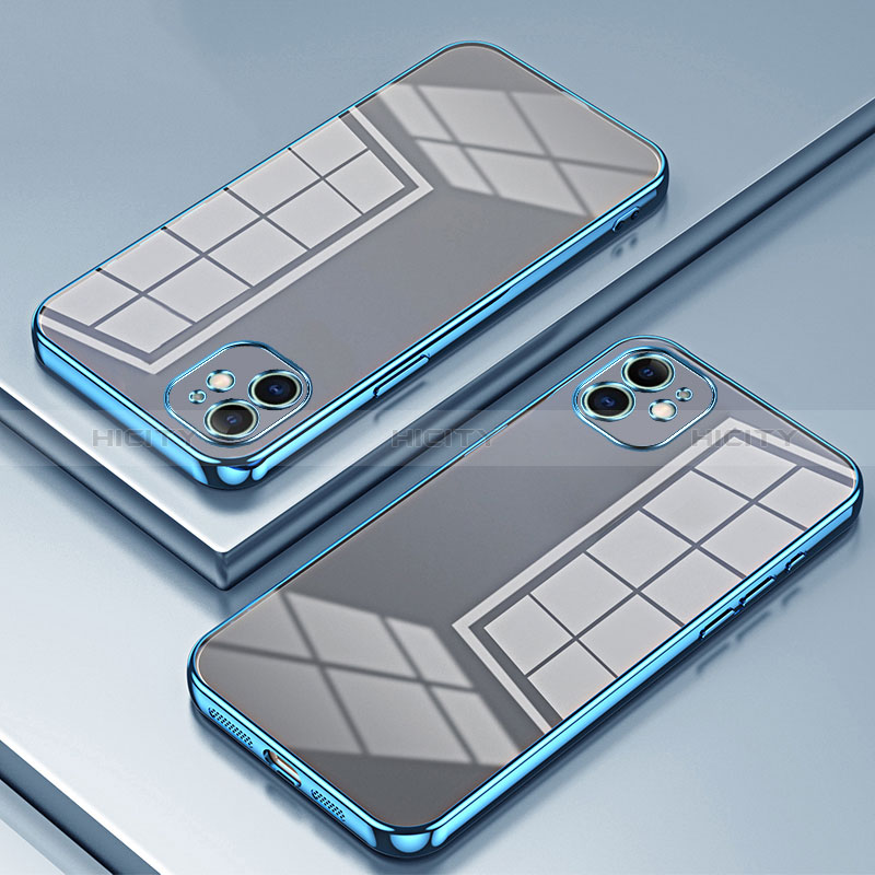 Silikon Schutzhülle Ultra Dünn Flexible Tasche Durchsichtig Transparent SY2 für Apple iPhone 11