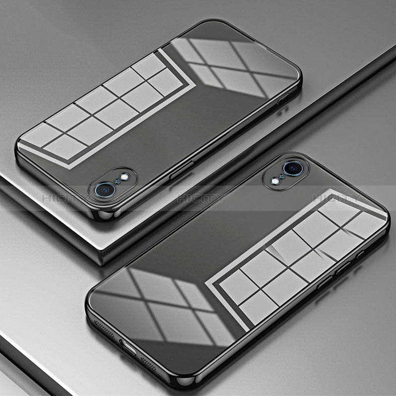 Silikon Schutzhülle Ultra Dünn Flexible Tasche Durchsichtig Transparent SY2 für Apple iPhone XR