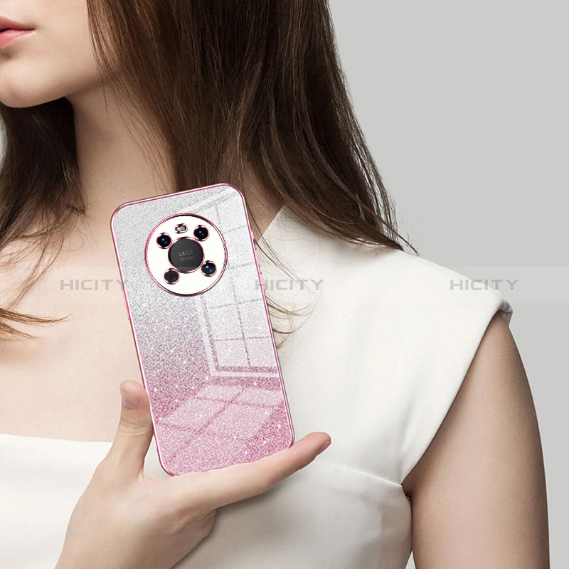 Silikon Schutzhülle Ultra Dünn Flexible Tasche Durchsichtig Transparent SY2 für Huawei Mate 40 groß